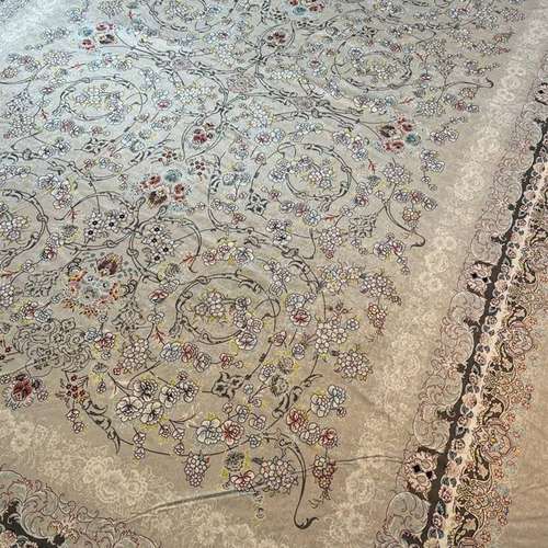 کاور فرش شانل اطلسی کد 1348