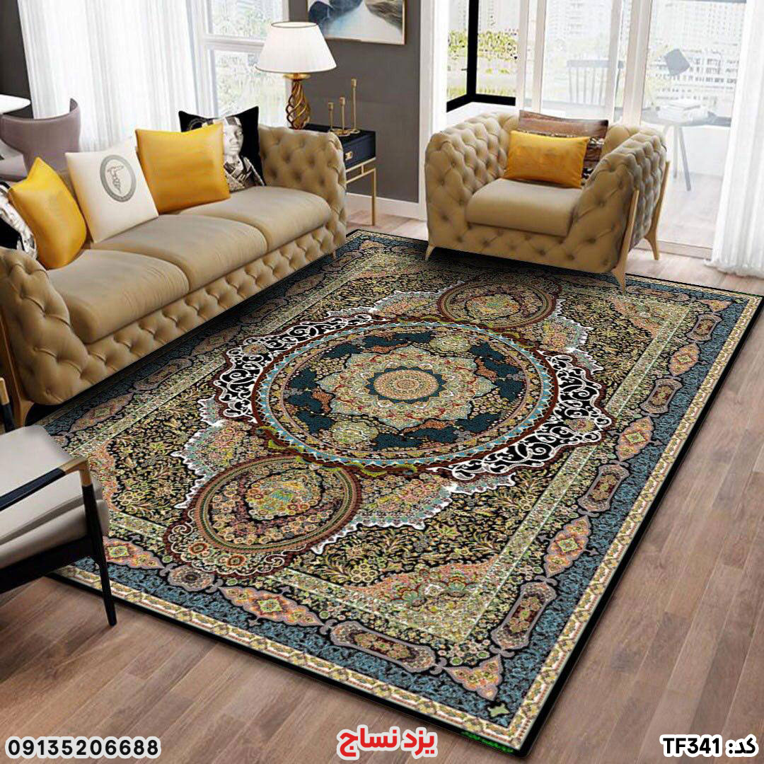 کاور فرش شانل ارکیده کد TF341