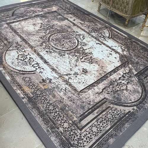 کاور فرش شانل اطلسی کد 1565