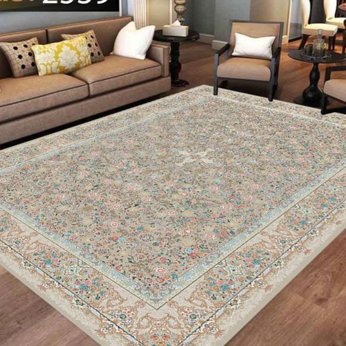 کاور فرش شانل اطلسی کد 2539