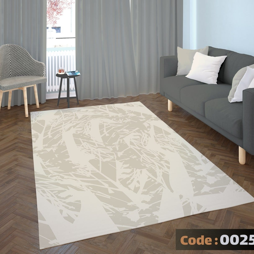 کاور فرش شانل اطلسی کد 0025