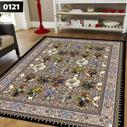 کاور فرش شانل اطلسی کد 0121