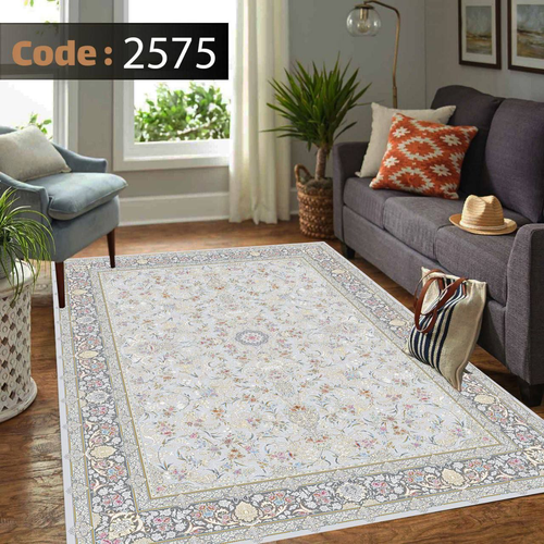 کاور فرش شانل اطلسی کد 2575