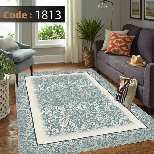 کاور فرش شانل اطلسی کد 1813