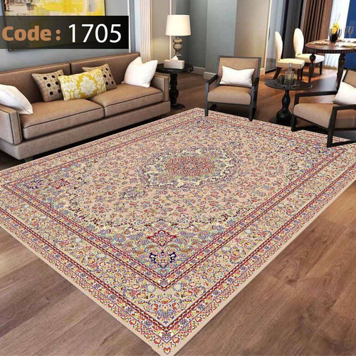کاور فرش شانل اطلسی کد 1705
