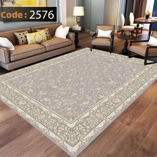 کاور فرش شانل اطلسی کد 2576