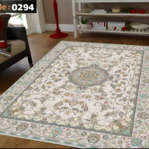 کاور-فرش-شانل-اطلسی-گرد-کد 294