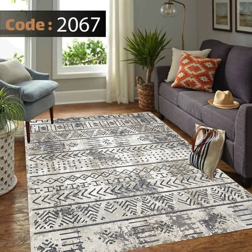 کاور فرش شانل اطلسی کد 2067