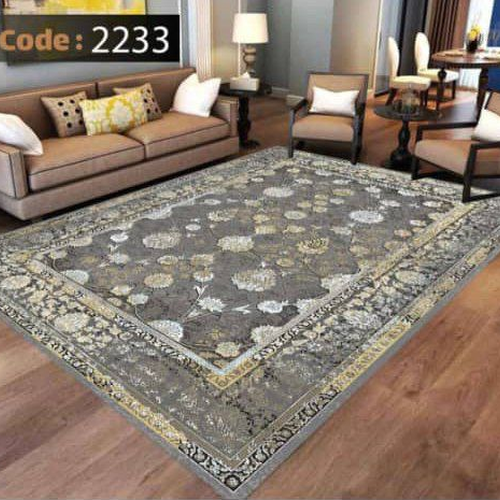 کاور فرش شانل اطلسی کد 2233