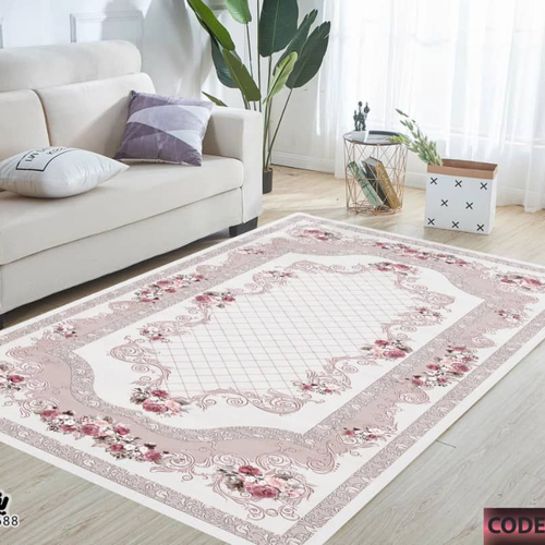 رومیزی و زیر سفره ای چاپی شانل لیندا اورجینال کد 558F