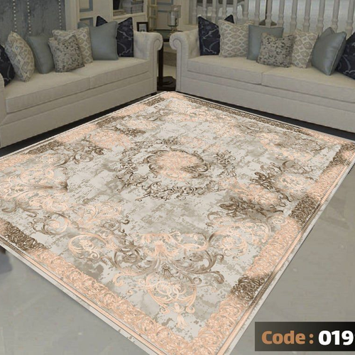 کاور فرش شانل اطلسی کد 199