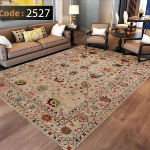 کاور فرش شانل اطلسی کد 2527