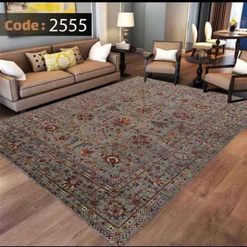 کاور فرش شانل اطلسی کد 2555