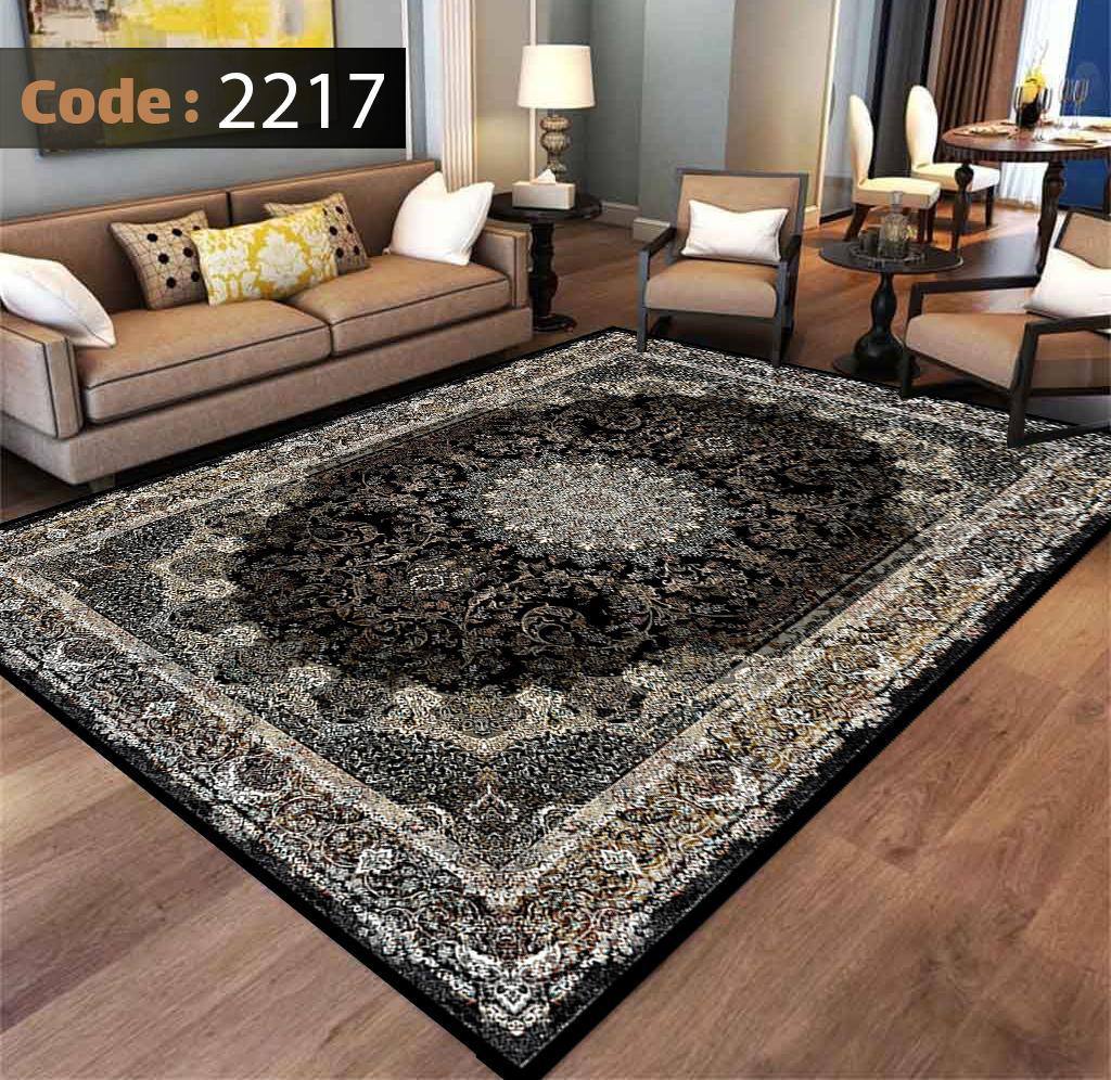 کاور فرش شانل اطلسی کد 2217