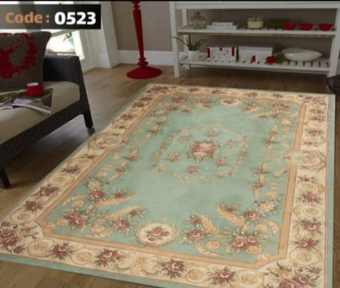 کاور فرش شانل اطلسی کد 523