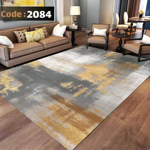 کاور فرش شانل اطلسی کد 2084