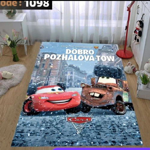 کاور فرش شانل اطلسی کد 1098