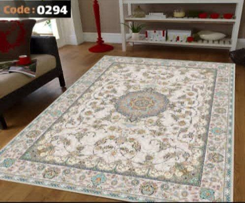کاور-فرش-شانل-اطلسی-گرد-کد 294