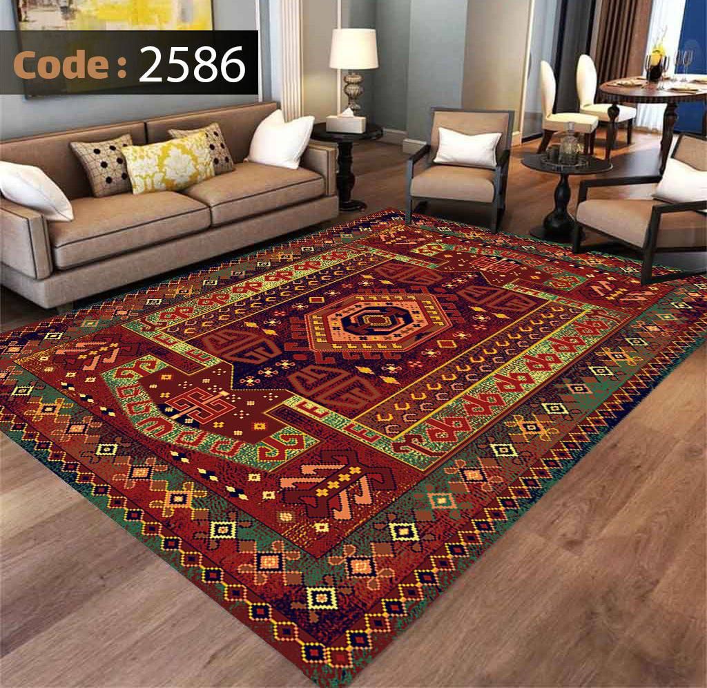 فرشینه شانل اطلسی کد 2586