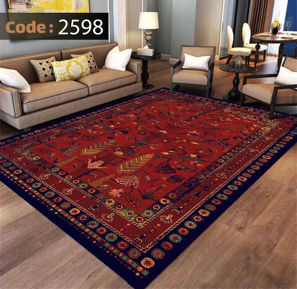 فرشینه شانل اطلسی کد 2598