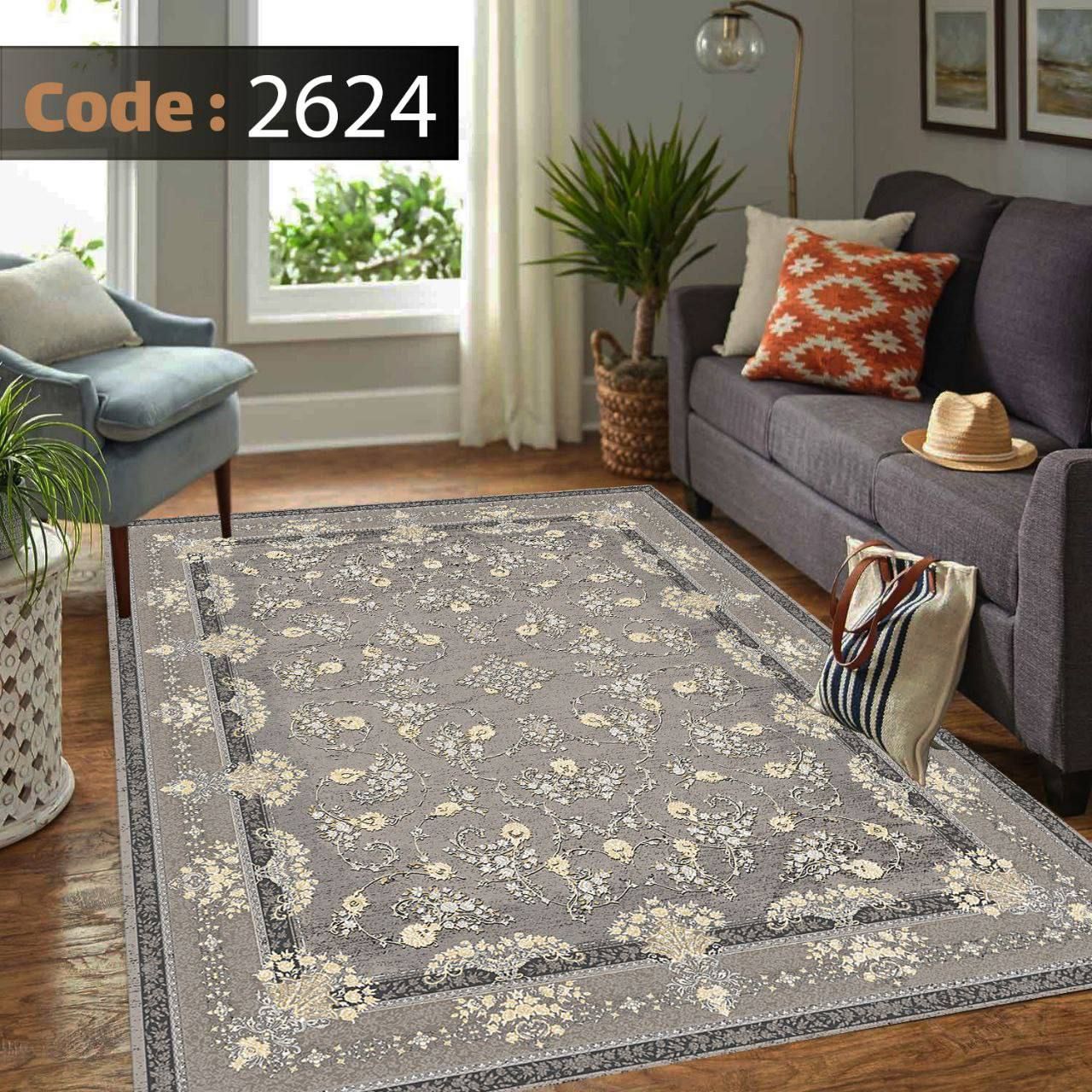 فرشینه شانل اطلسی کد 2624