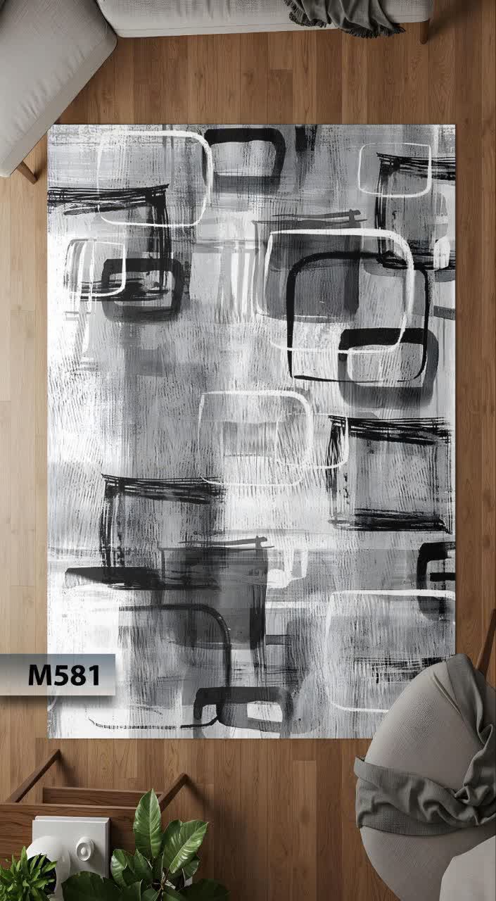 رومیزی و زیر سفره ای چاپی شانل شادان کد M581