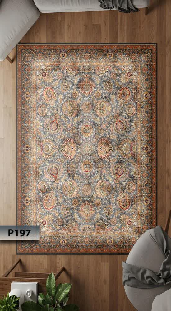 کاور فرش شانل شادان کد P197