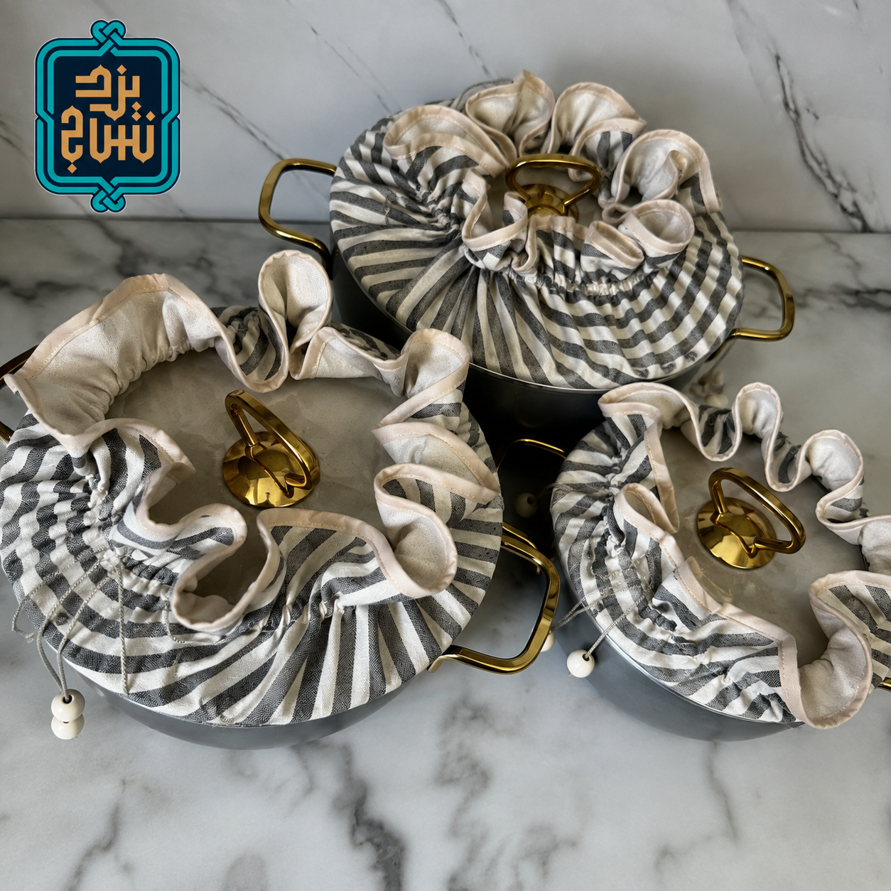ست نخی دمکنی ۳ تکه